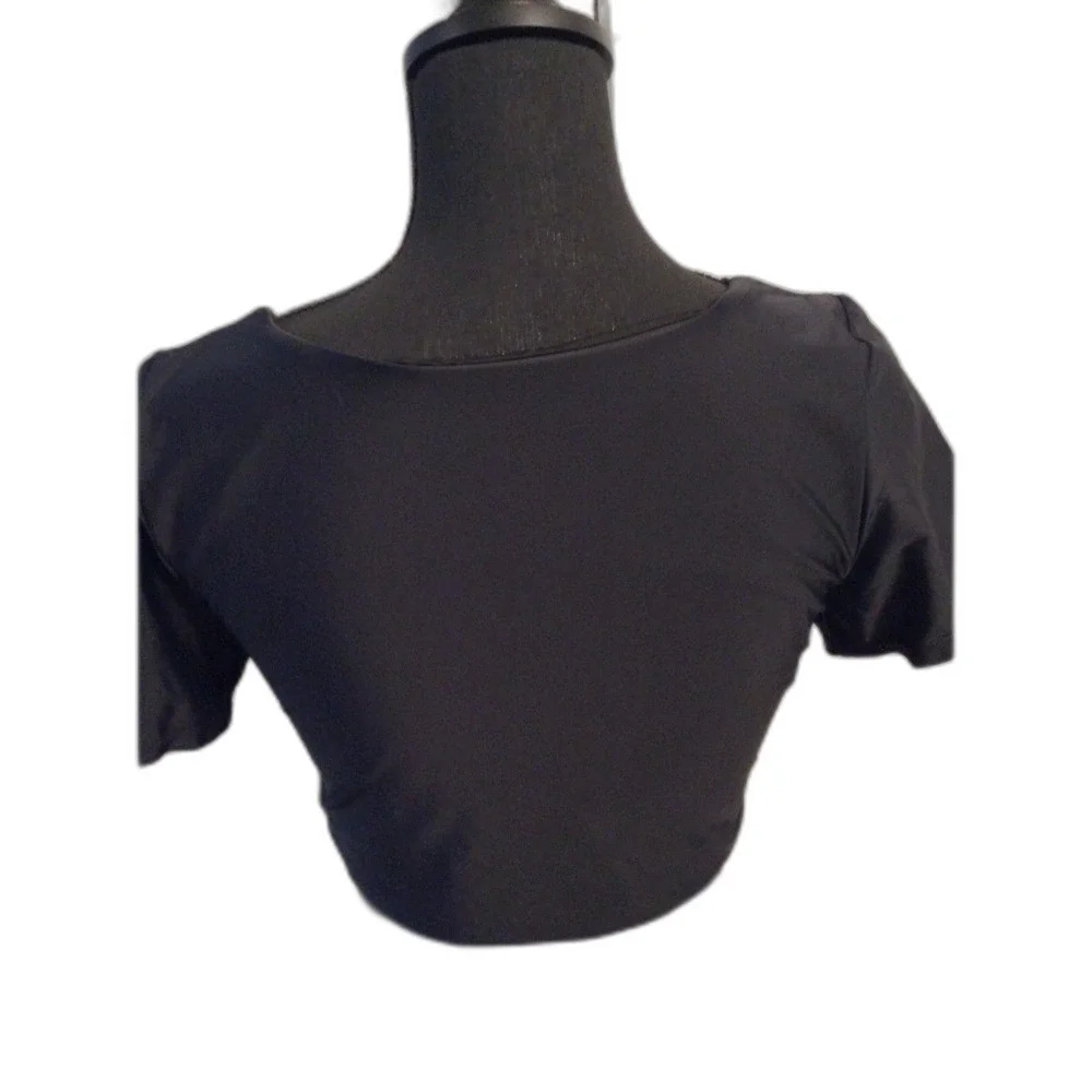 Princess Polly Cropped Beach Club Happy Hour Swim Top Size 6